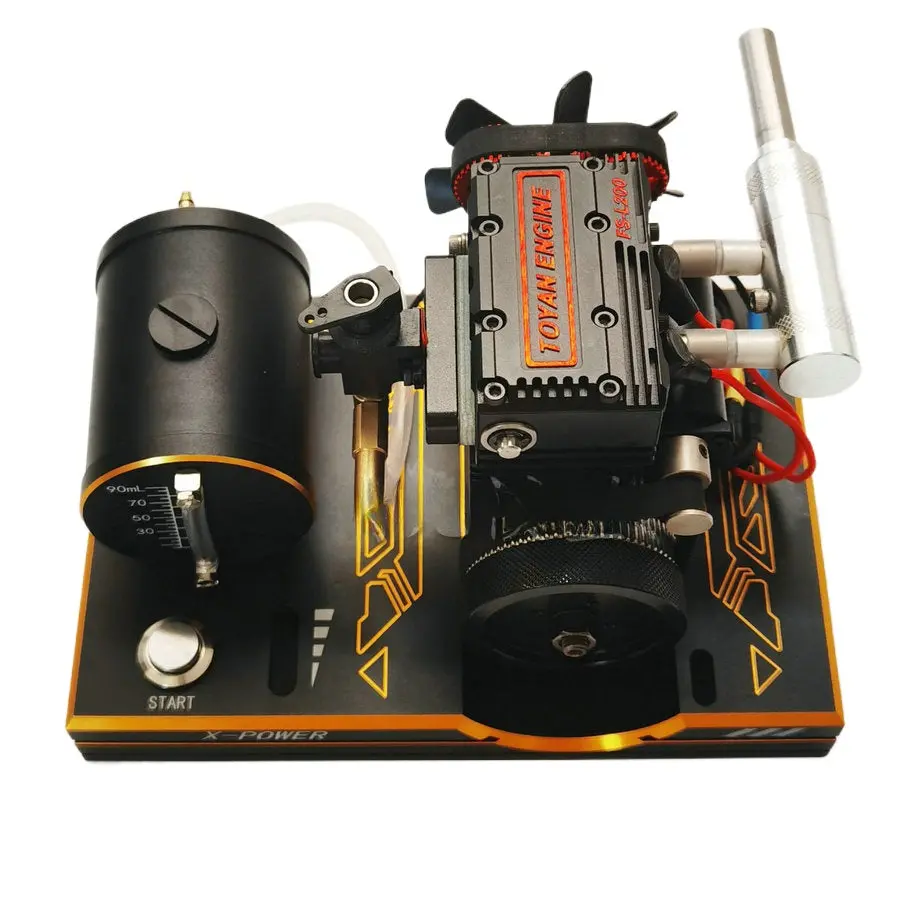 Toyan Fs-L200 Methanol Twin Cylinder Gasoline Engine Set 1