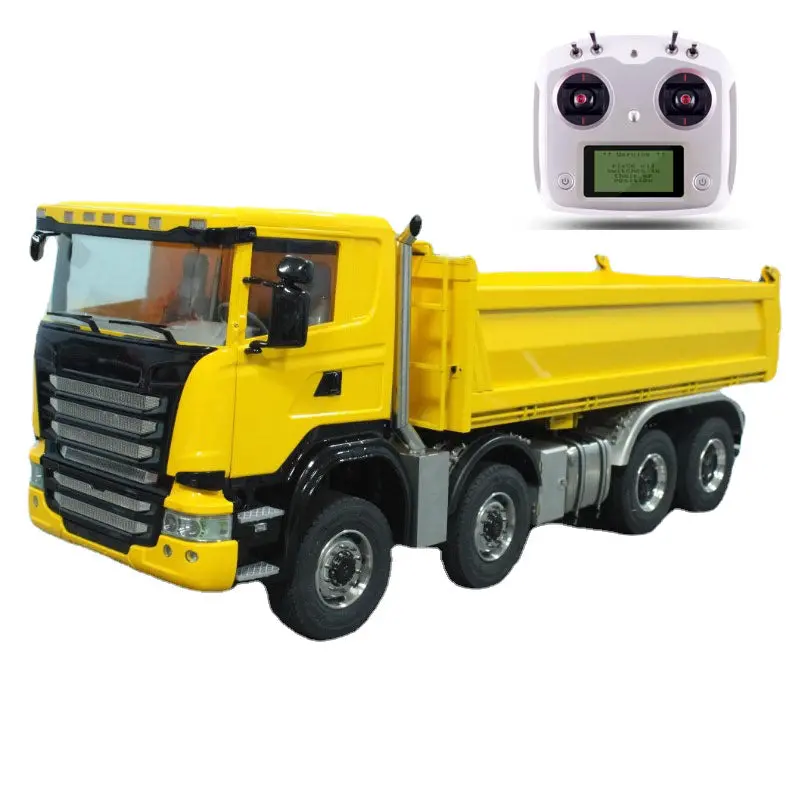 1/14 Tamiya Remote Control Scania 8X8 Dump Truck Rtr 1