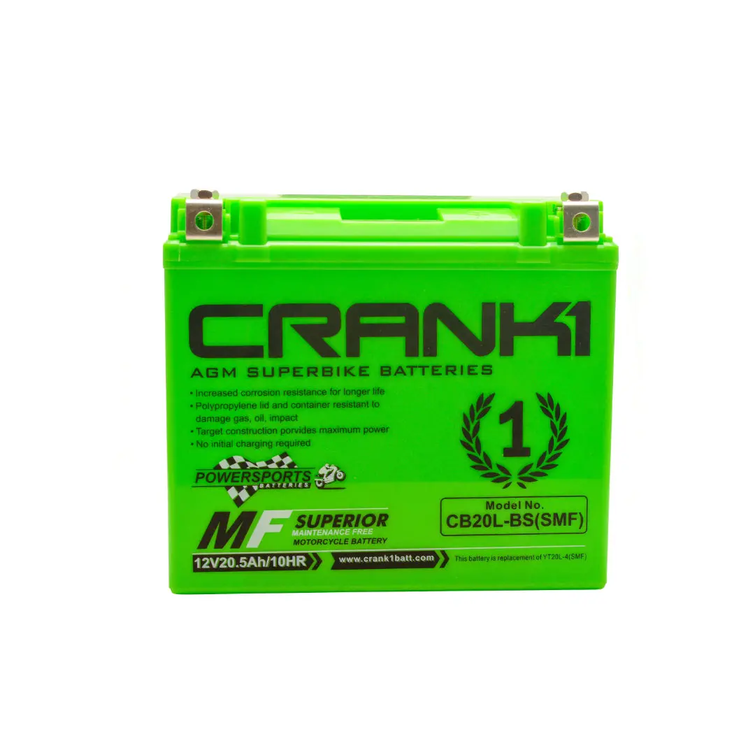 Crank1 Battery For Harley Davidson Fat Bob (2008 >) 1