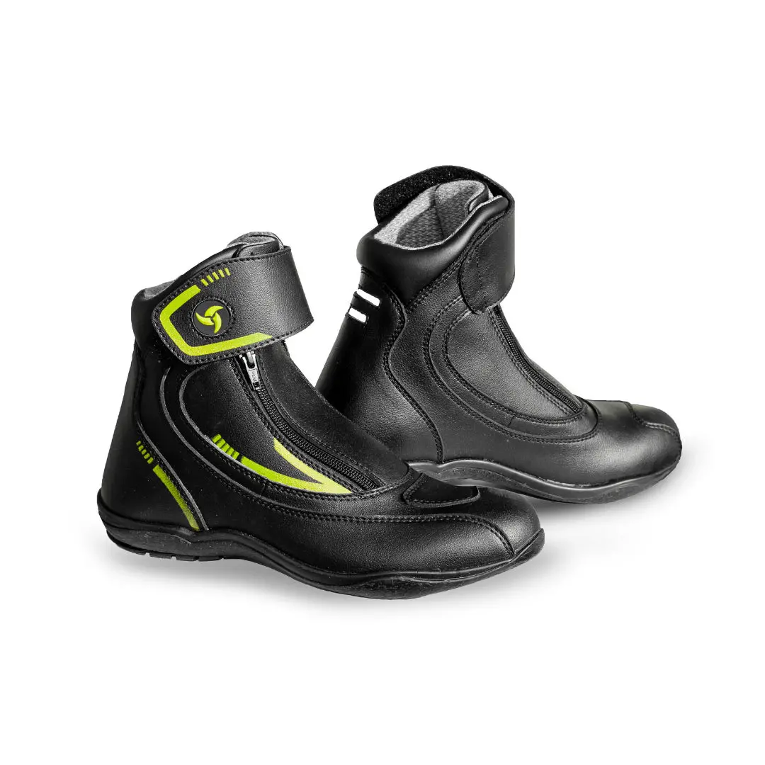 Raida Tourer Motorcycle Boots | Hi-Viz 1