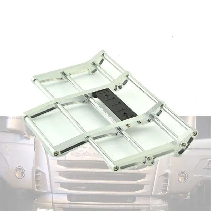 Metal Front Bumper For 1/14 Rc Truck Tractor Scania R620 R470 1