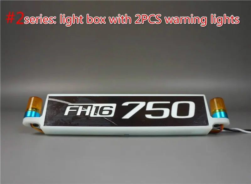 Advertising Light Box For 1/14 Rc Tamiya Volvo 56360 Fh16 750 Tractor 2