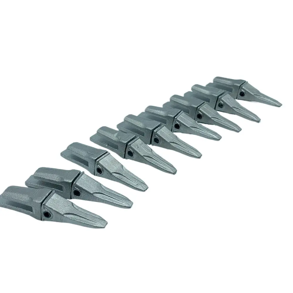 1/14 Rc Hydraulic Excavator Model Stainless Steel Digging Bucket Teeth Dc05 10Pcs 1