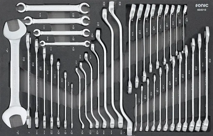 Sonic Foam System - Wrench Set, 40-Pcs (Sae) (Medium) 1