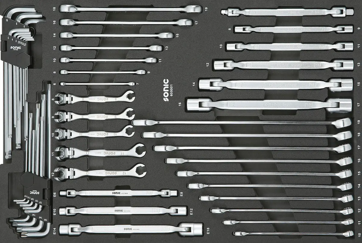 Metric Wrench Set, 50-Pcs - Medium Sfs 1