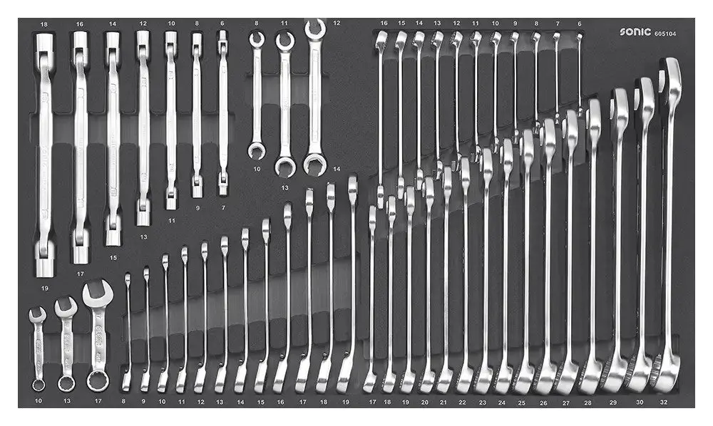 Metric Wrench Set, 51-Pcs - (Large) 1