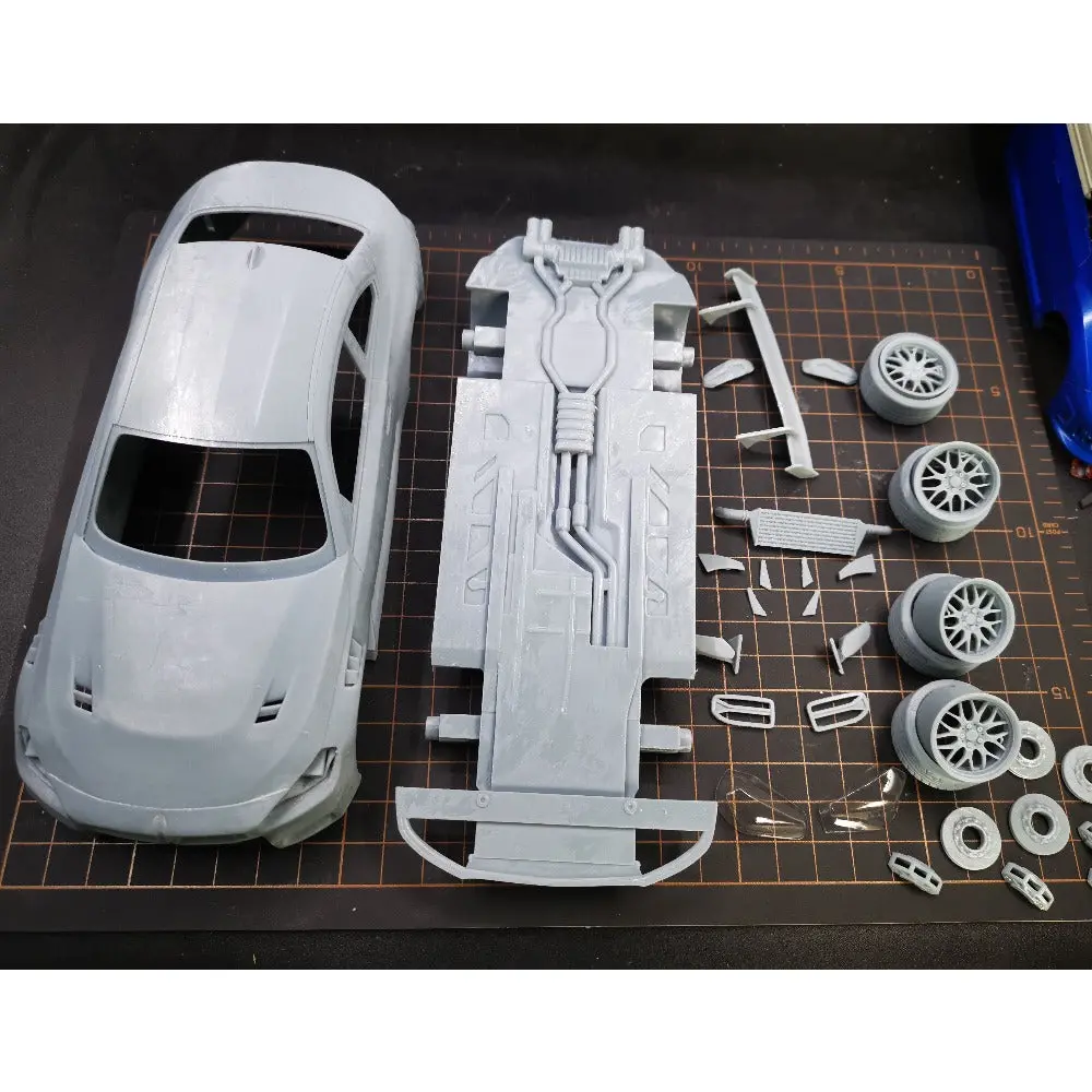 1/24 G87 M2 Corse Rc Drift Car 3D Printing Plastic Model Car 1