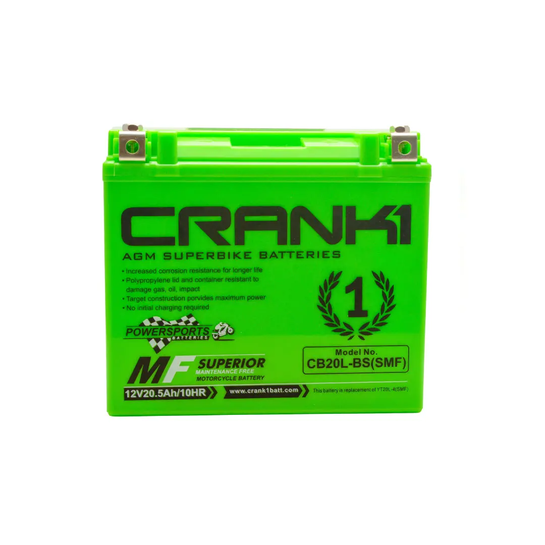 Crank1 Battery For Harley Davidson Fat Boy 1