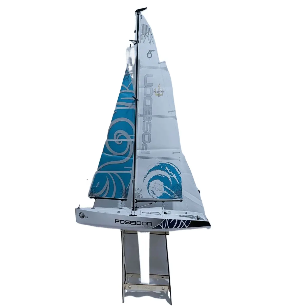Beili Poseidon 650 Frp Hull Rc Sailboat 1370Mm Rtr 1