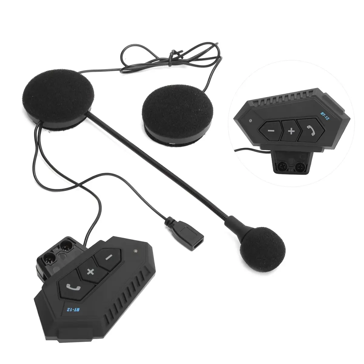 L3 Bt12 Wireless Earphone Motorcycle Helmet Headset 1