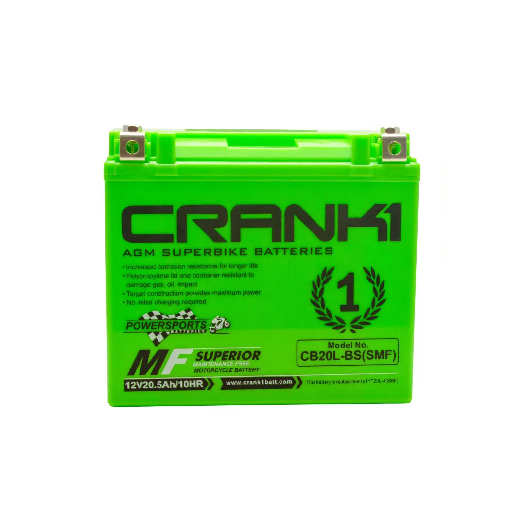 Crank1 Battery For Harley Davidson Breakout (2010 >) 1