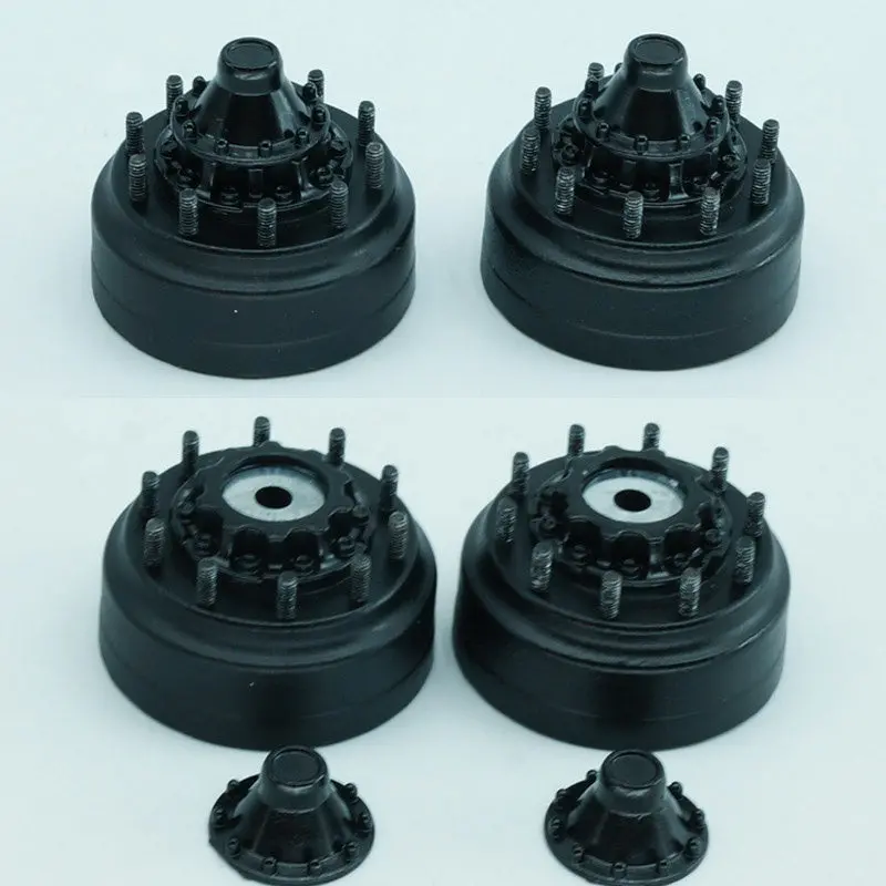 4Pcs Hexagonal Power Coupling Wheel Hub For Tamiya 1/14 Tamiya Hercules Scania  R470 R620  56323 56327 1