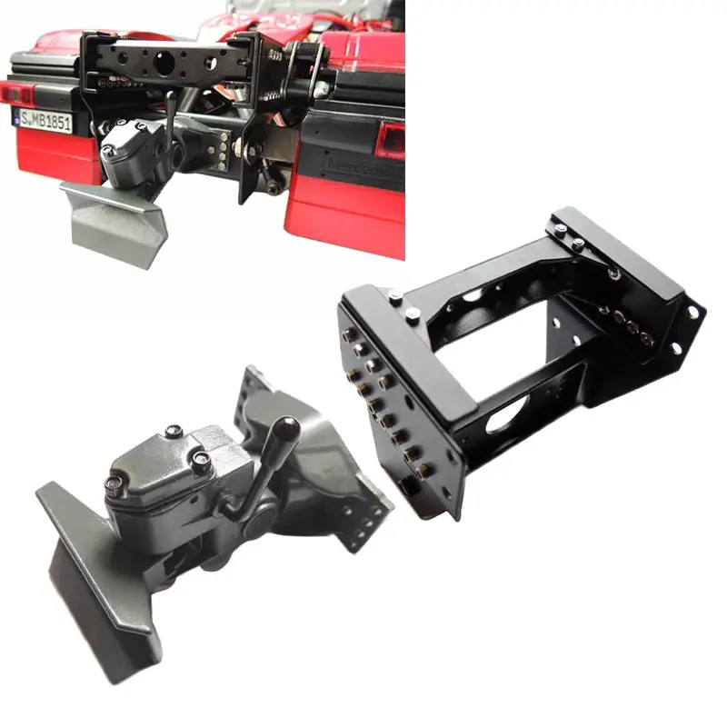 Heavy Duty Metal Rear Tail Hook Tail Beam For 1/14 Tamiya Rcscania R620 R470 1