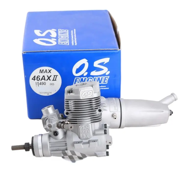 Os Engines 46Axii Abl 46 Glow Engine With Muffler 46Ax Gasoline Engine For Gas Airplane 1
