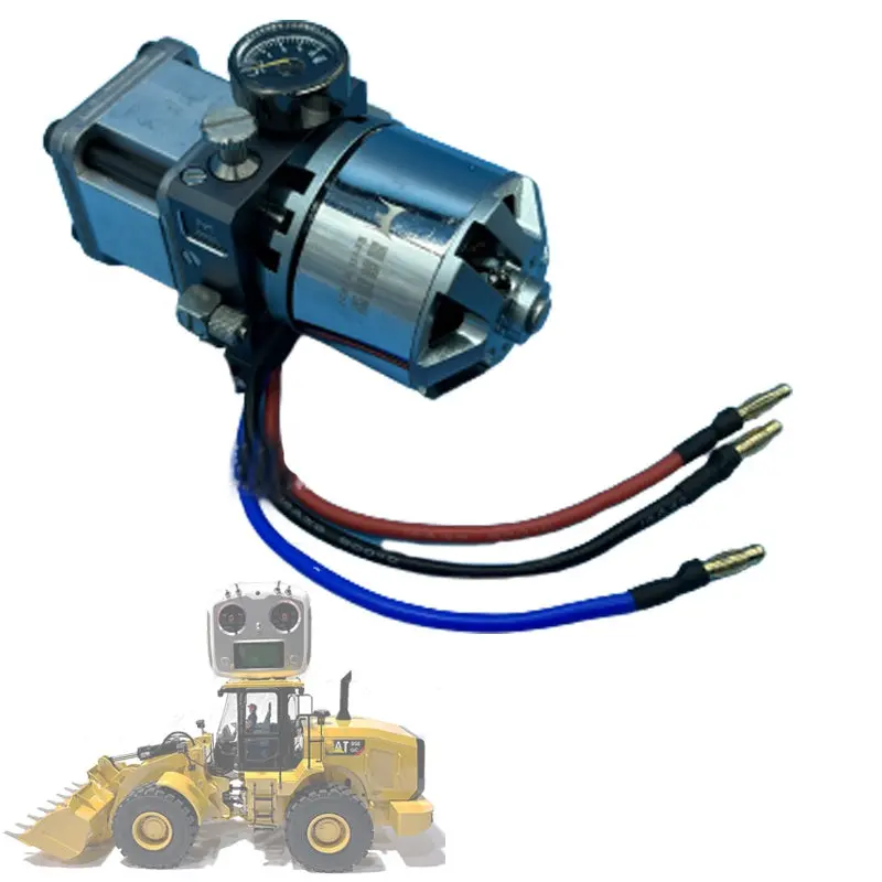 10Mpa Brushless Motor Hydraulic Oil Pump Assembly For 1/14 Rc Hydraulic Excavator Loader 1