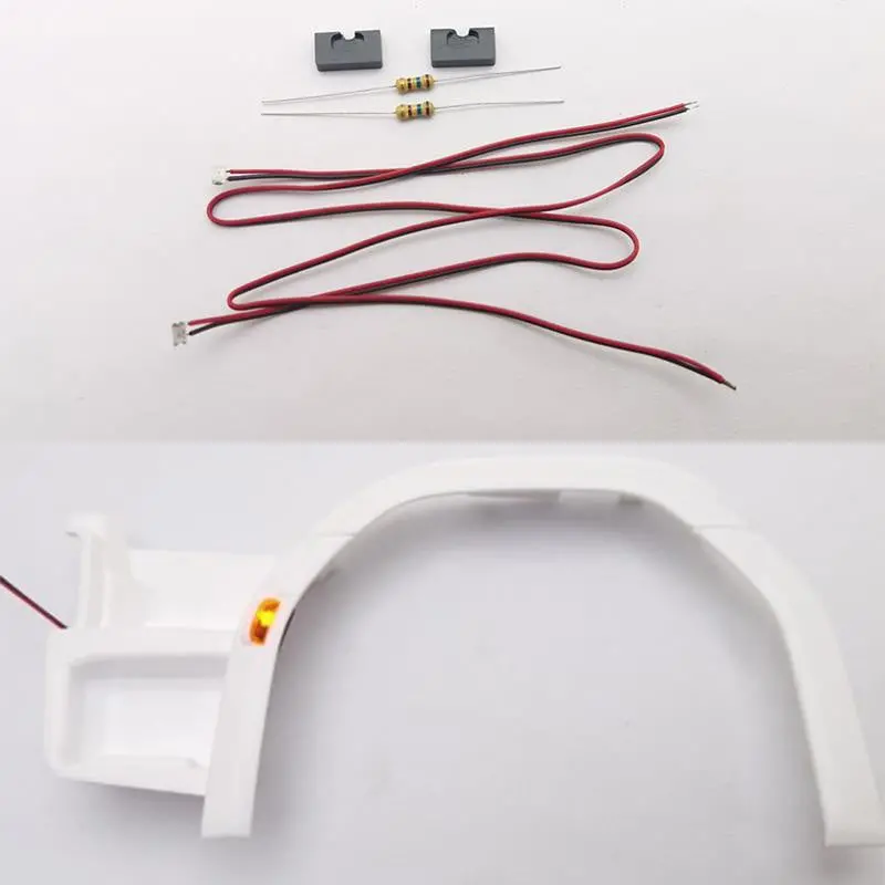 1Pair Pedal Led For 1/14 Tamiya Scania 770S Rc Tractor 56368 1