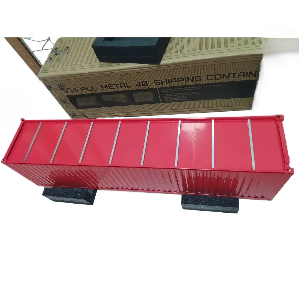 40 Ft Metal Container Model For Tamiya 1/14 Remote Control Tractor Trailer 1
