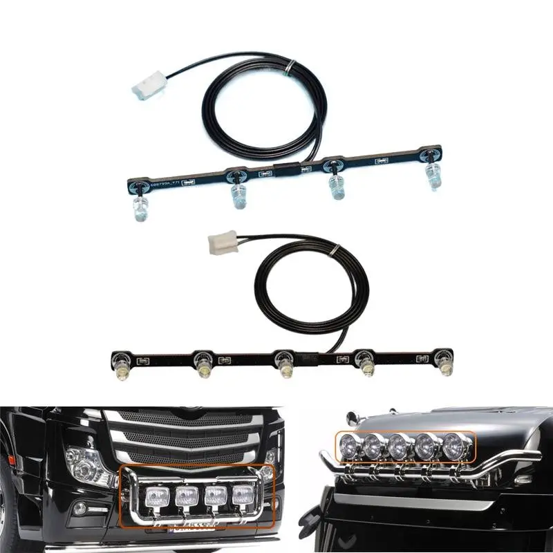 Dc 5V Integrated Pcb Light Kit For Tamiya 1/14 Actros 3363 56348  Remote Control Tractor 1