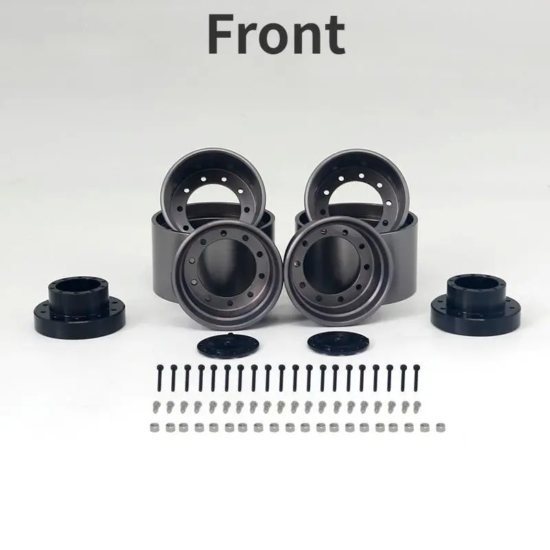 Wheel Hub Rim For 1/14 Tamiya Rc Crawler Car Truck Tipper Scania 770S R620 2