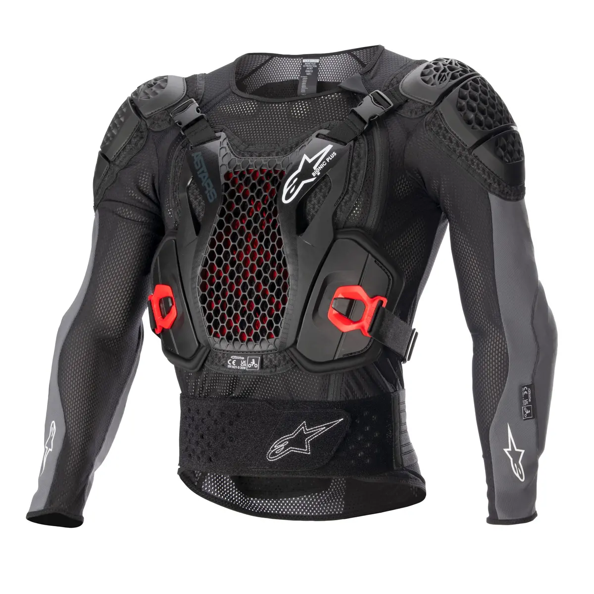 Bionic Plus V2 Protection Jacket - Black Anthracite Red 1