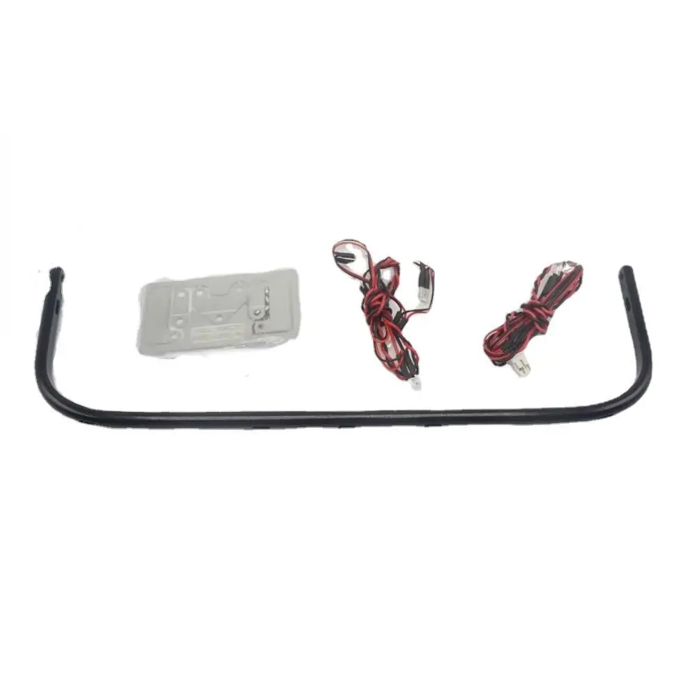 Dc 3V Black Aluminum Alloy Front Bottom Light For 1/14 Tamiya Rc Tractor Scania 770S 56368 56371 Volvo Fh16 56360 1