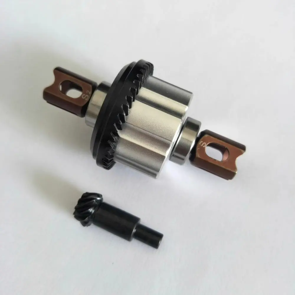 Metal Front Rear Differential Assembly For Km 1/7 Wrc Citroen C3 Remote Control Rally Car 2