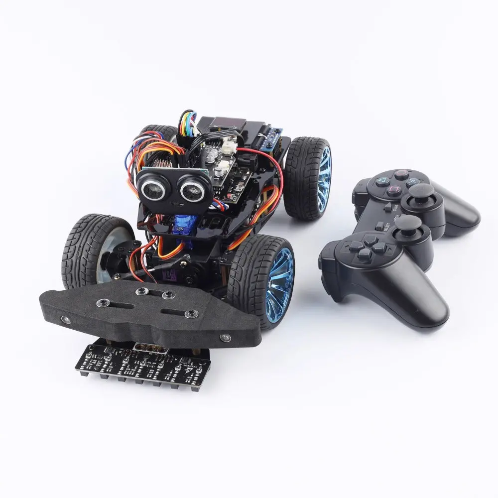Ackermann Smart Remote Control Car Metal Chassis Arduino Diy Version 1