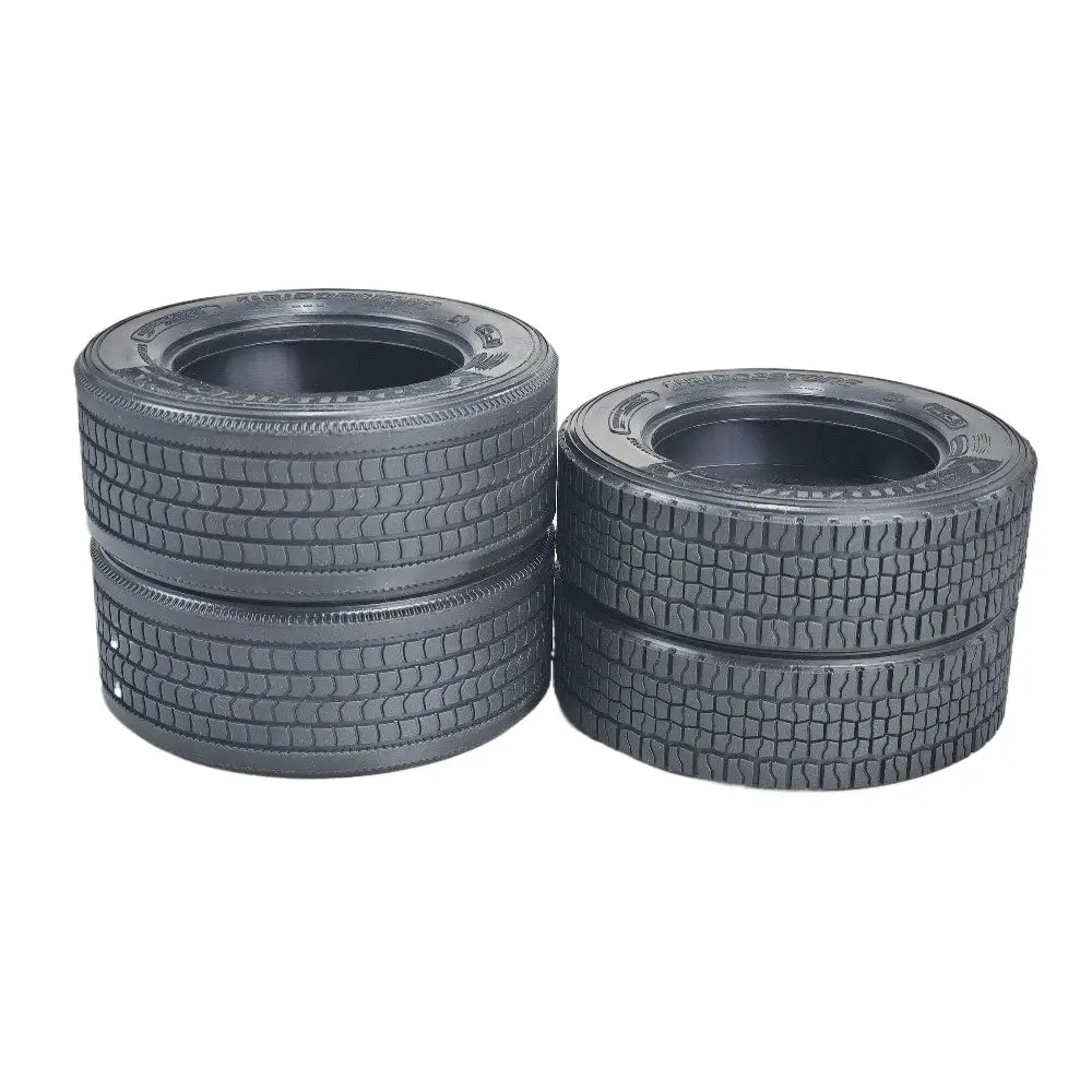 Jxmodel 1/14 Tamiya Rc Tractor European 73Mm Wide Narrow Rubber Tires 1 Pair 1