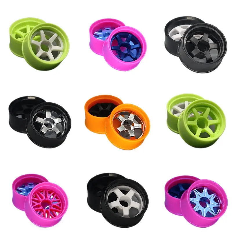 Zerorc Rw00 Rw00s 1/24 Rc Drift Car Adjustable Degree Color Wheel Tire 22Mm Mr03 1