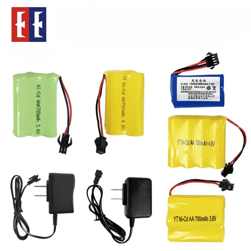 Double E E561 E568 Remote Control Excavator 7.4V Lithium Battery 4.8V Charging 1