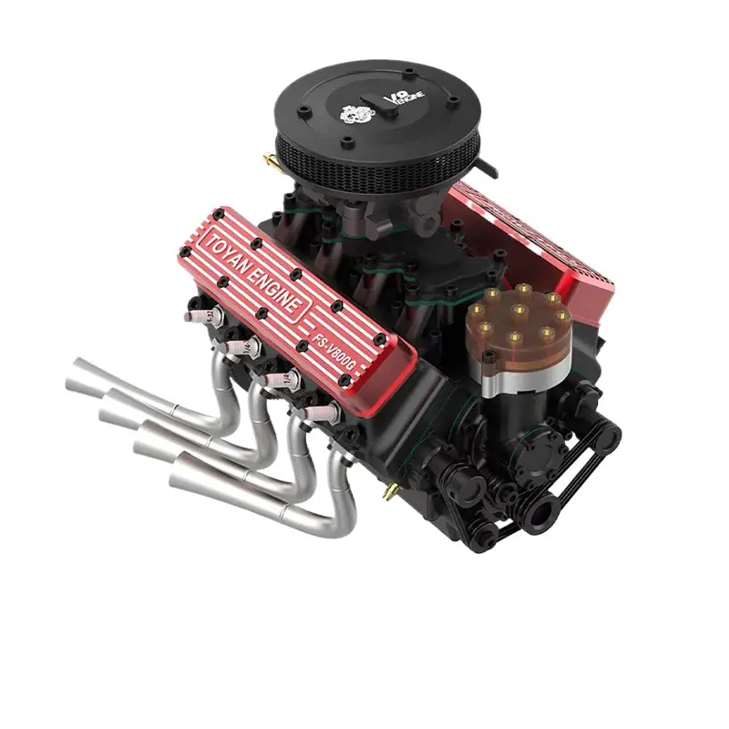 Toyan V8 Micro Gasoline Water-Cooled Engine Fs-V800wgpc Kit 1