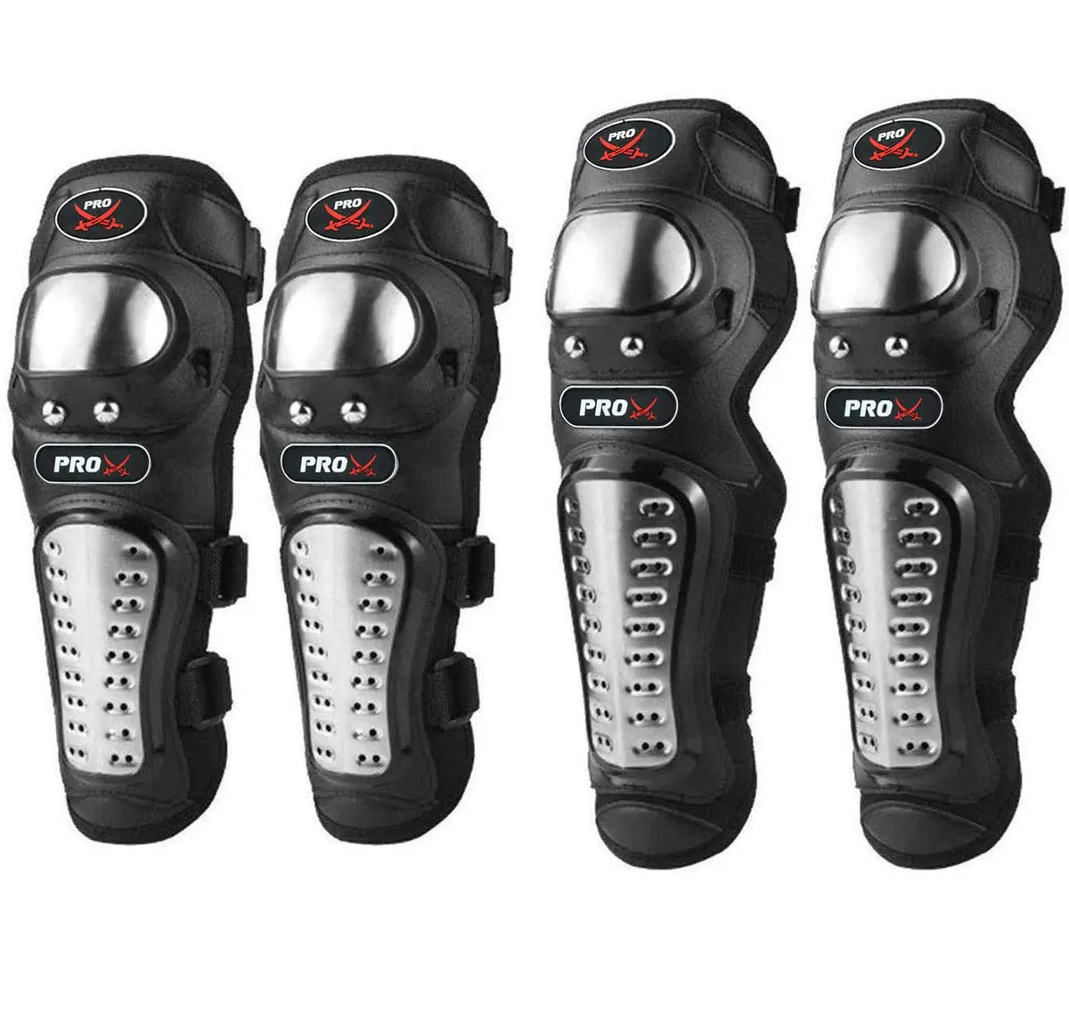 Motorcycle Bike Racing Riding Knee & Elbow Guard | Pro X 1