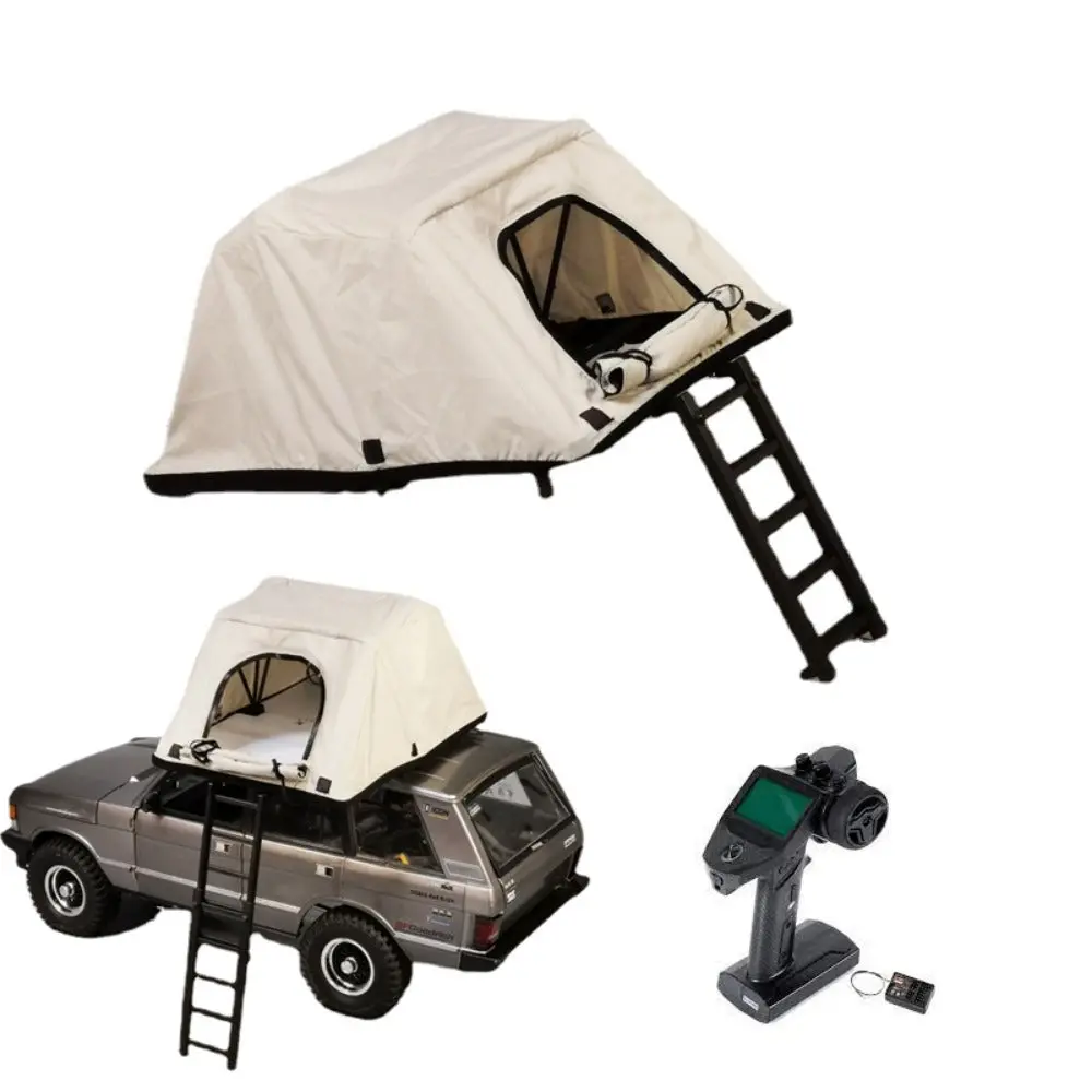 Folding Roof Tent Model For 1/10 Trx4 Rc Crawler Car 1
