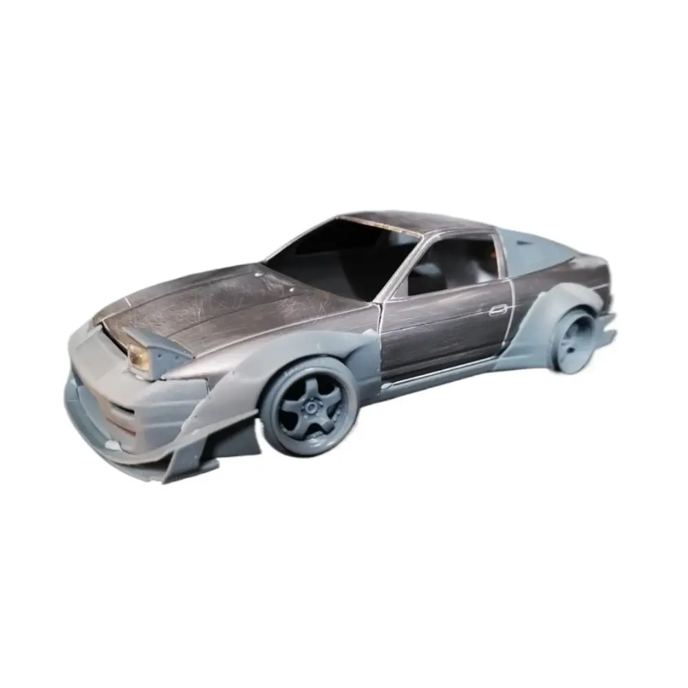 1/24 Rc Drift Car 180Sx Rocket Bunny V1 3D Printing Parts For Fujimi 1