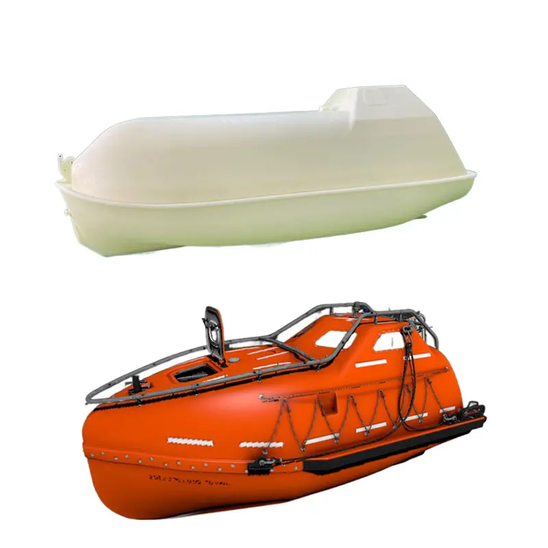 1/18 Lifeboat Model Boat Kit Assembly 1