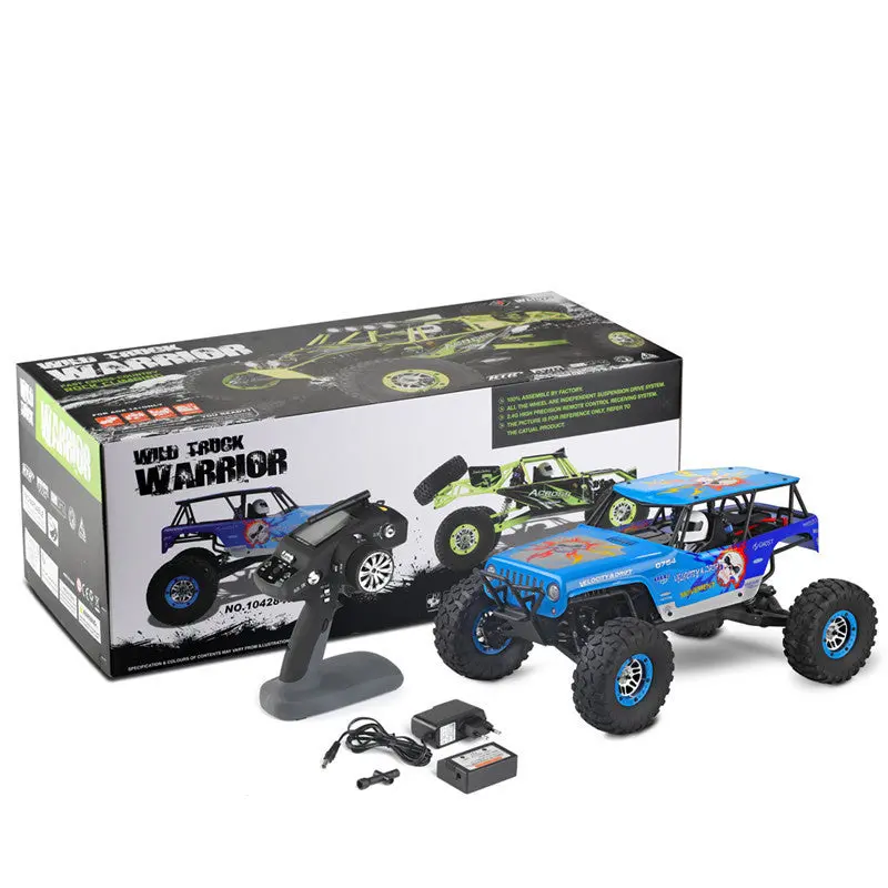 Wltoys 10428-A Ghost 1/10 4Wd Remote Control Rock Climbing Short Truck Rtr 1
