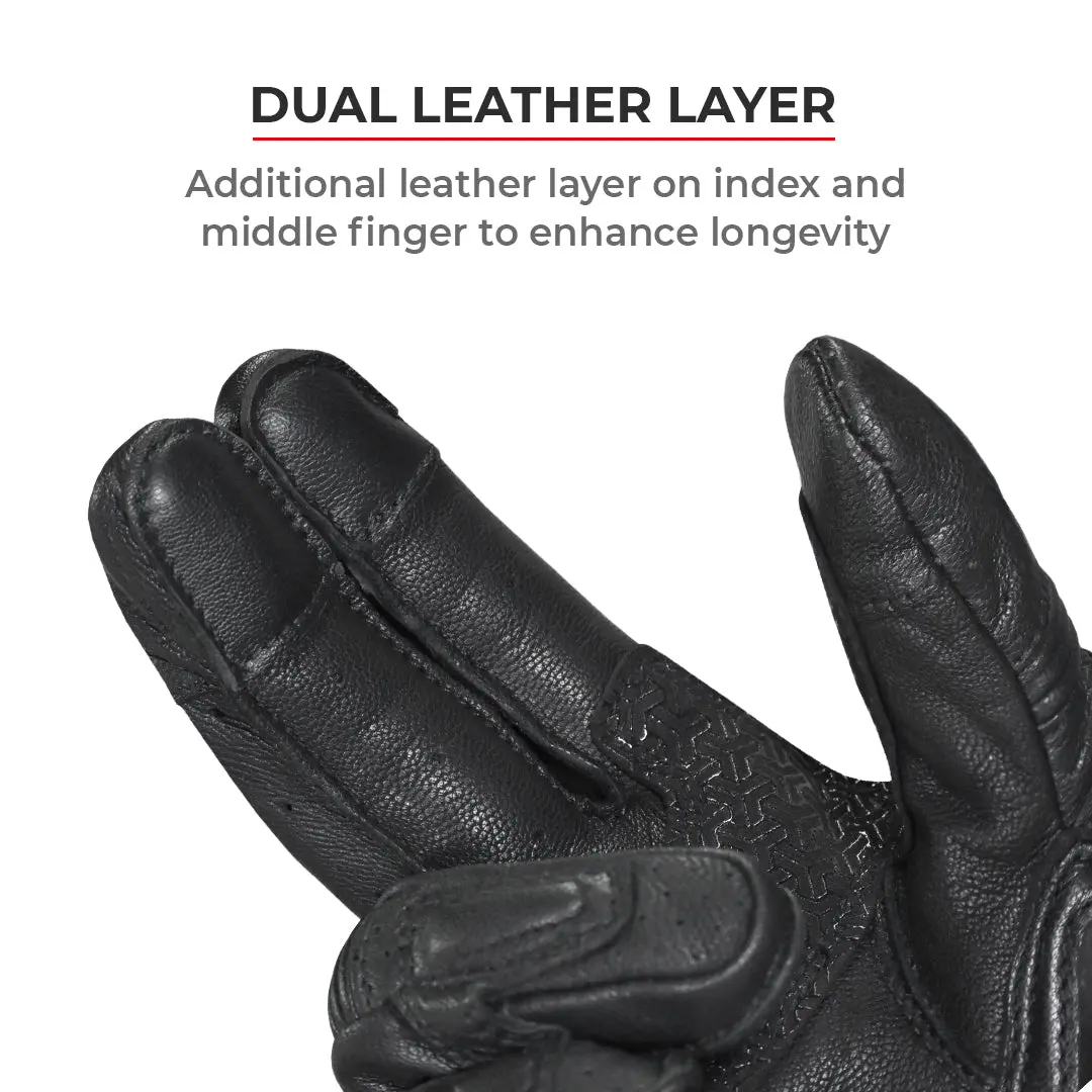 Grid - Full Gauntlet Riding Gloves 12