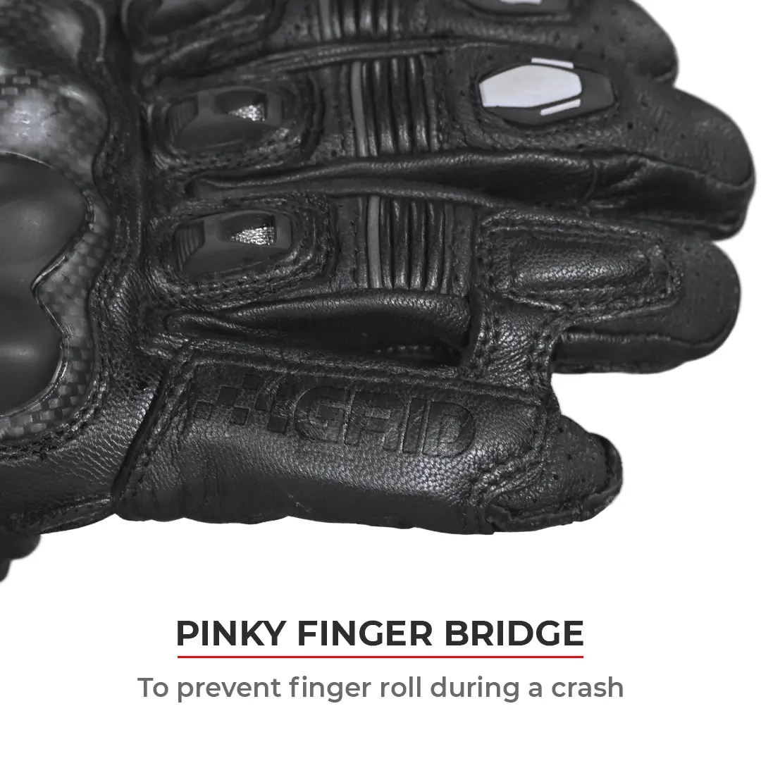 Grid - Full Gauntlet Riding Gloves 5