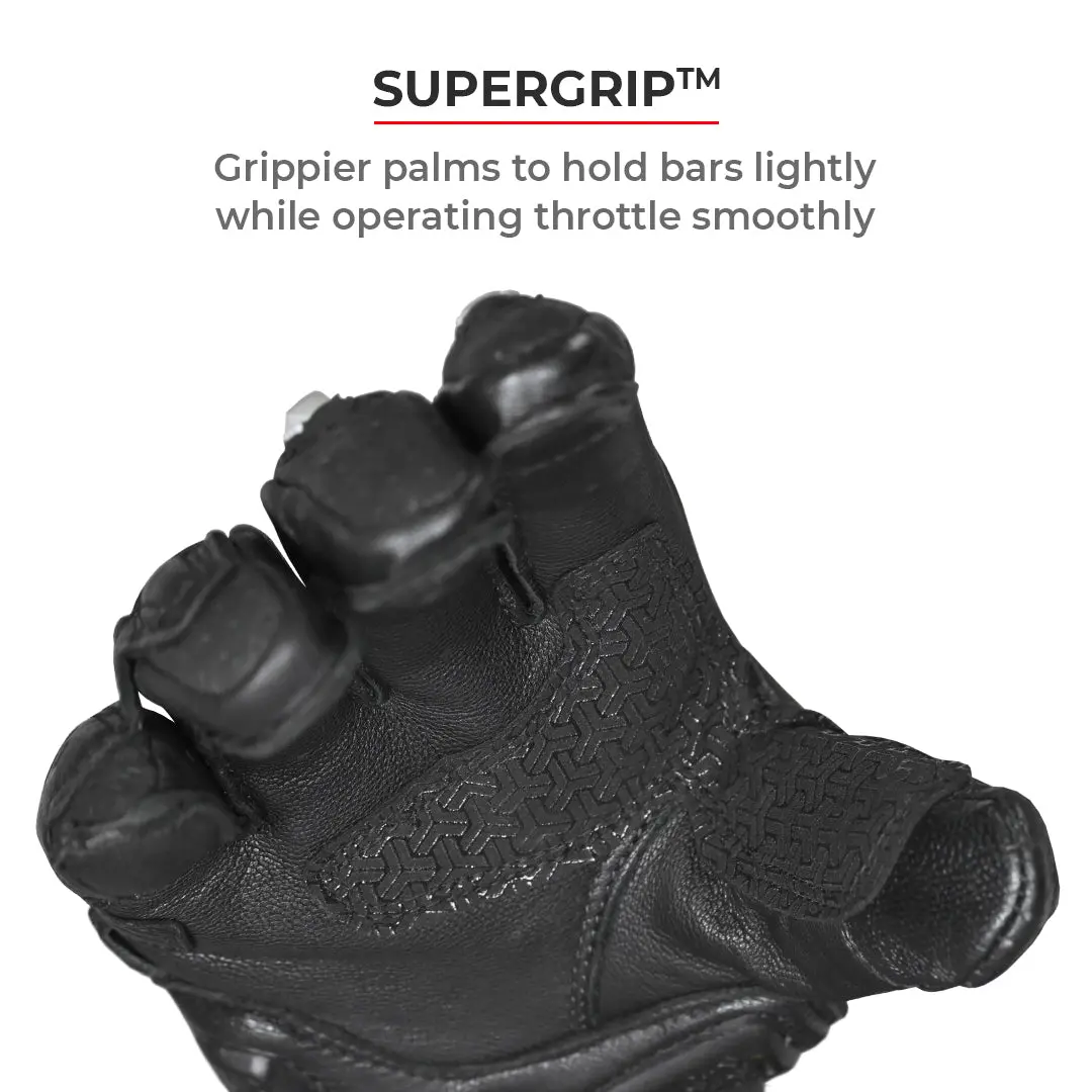Grid - Full Gauntlet Riding Gloves 7