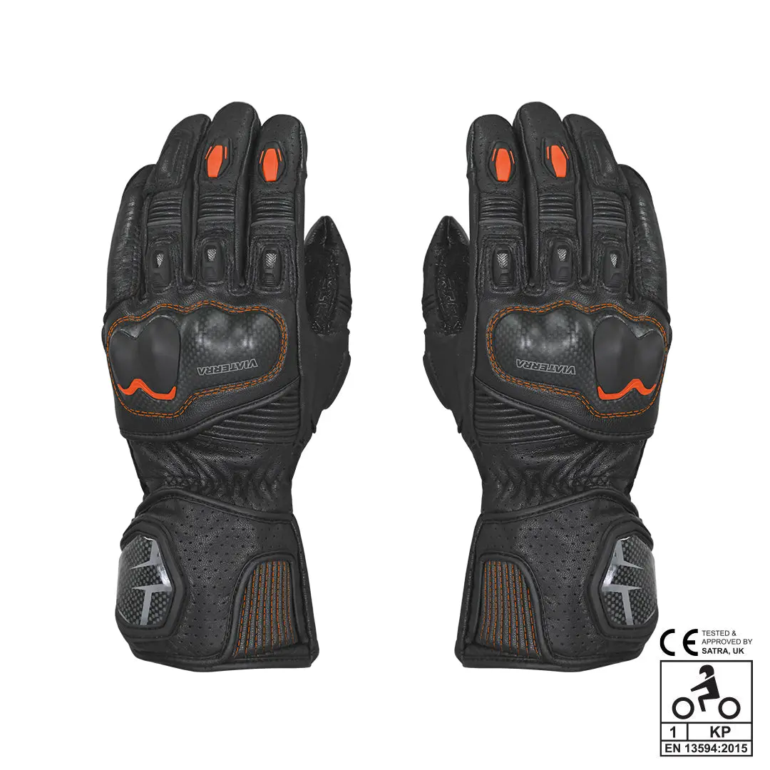 Grid - Full Gauntlet Riding Gloves 6