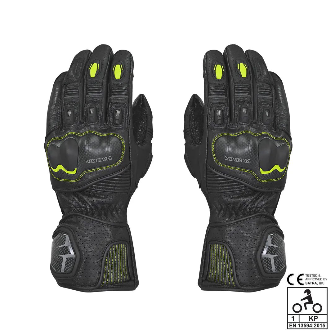 Grid - Full Gauntlet Riding Gloves 11