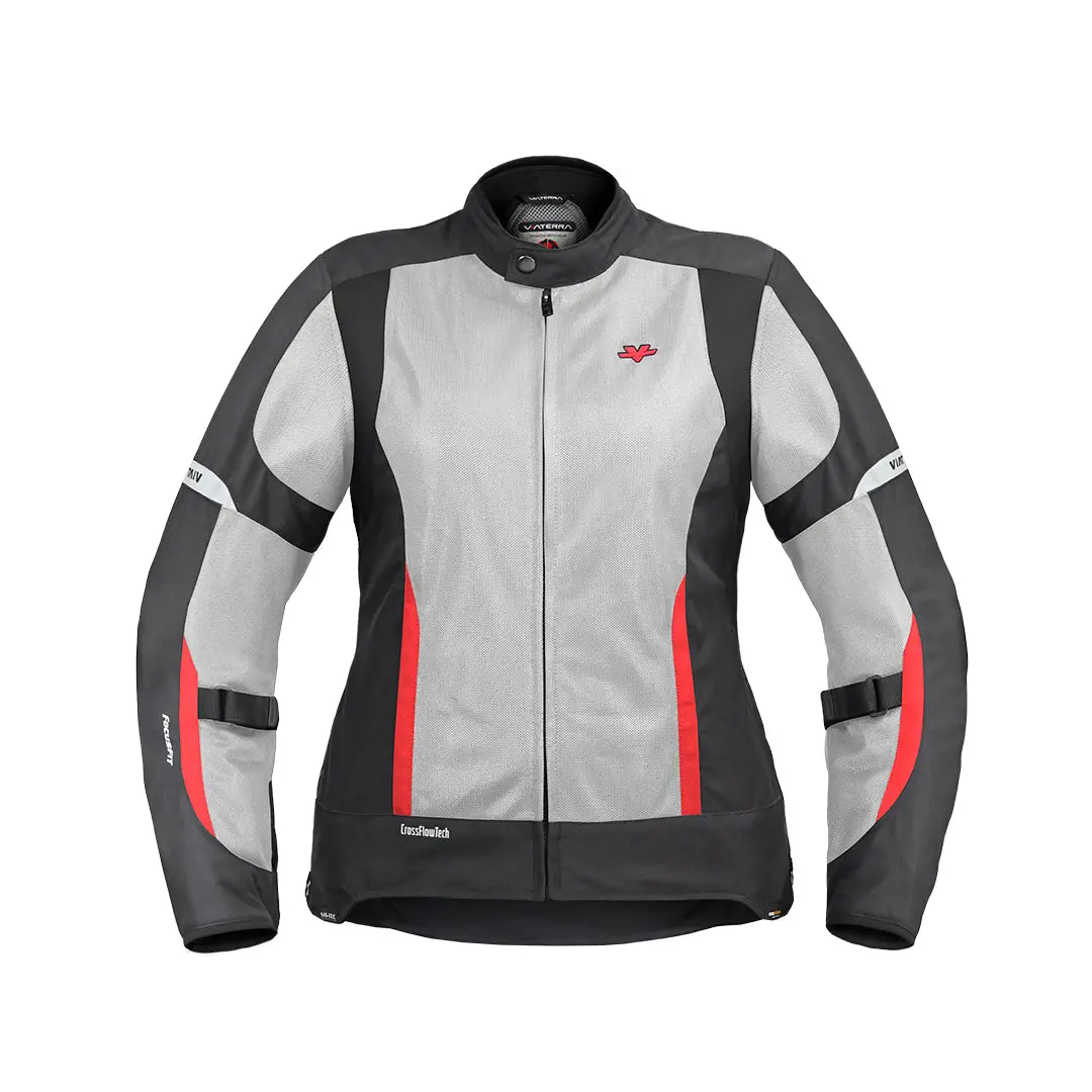 Ellis - Ce Certified Women's Riding Jacket (Red) 1
