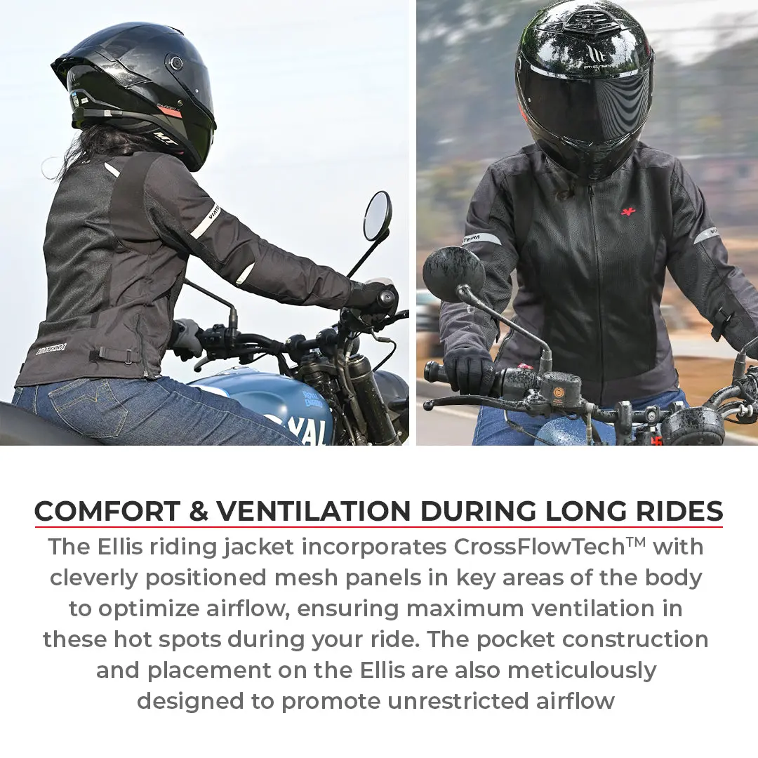 Ellis - Ce Certified Women's Riding Jacket (Green) 4