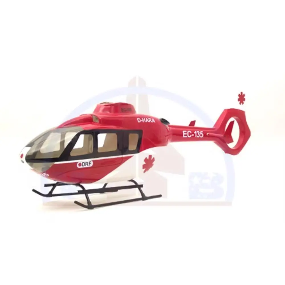 Class 500 500Ec-135 Rc Helicopter Case Scale Fuselage For 500Esp 1