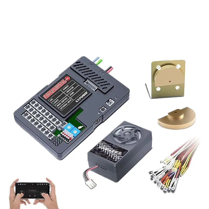 Gt Power 1/14 Tamiya Rc Tractor 5 In1 Sound Light System 60A 1