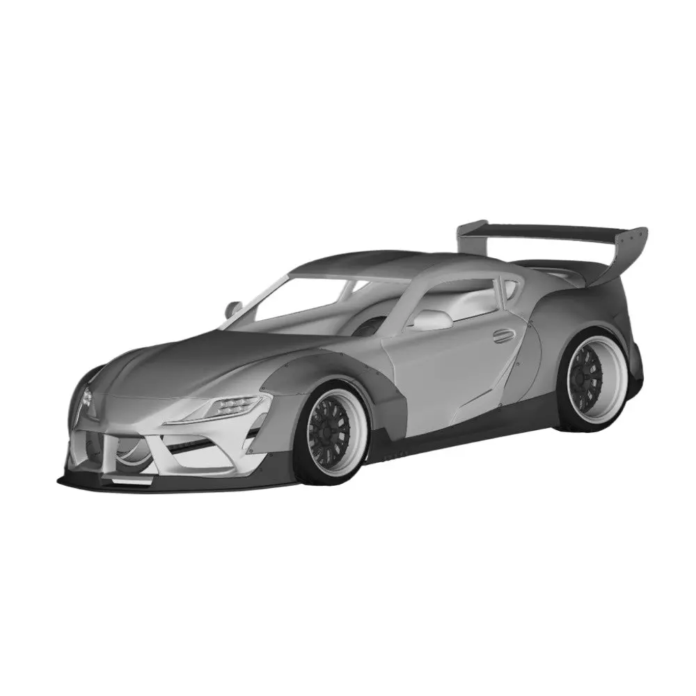 1/24 Rocket Bunny Pandem Supra A90 Rc Drift Car Modified Resin Kit For Tamiya 1