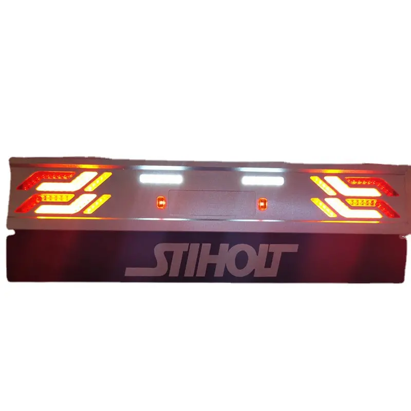 Dc5v Led Metal Tail Light For 1/14 Tamiya Rc Trailer Tipper Scania R620 770S Man Tgx  Actros 3363 Volvo 1