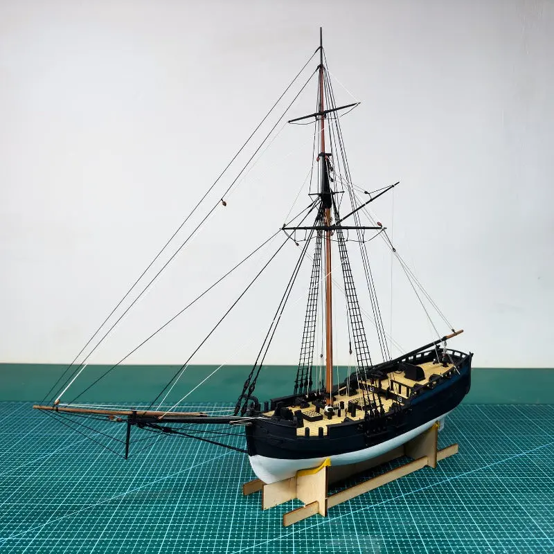 1/72 Uss Providence 1776 Wooden Sailing Boat Diy Model 2