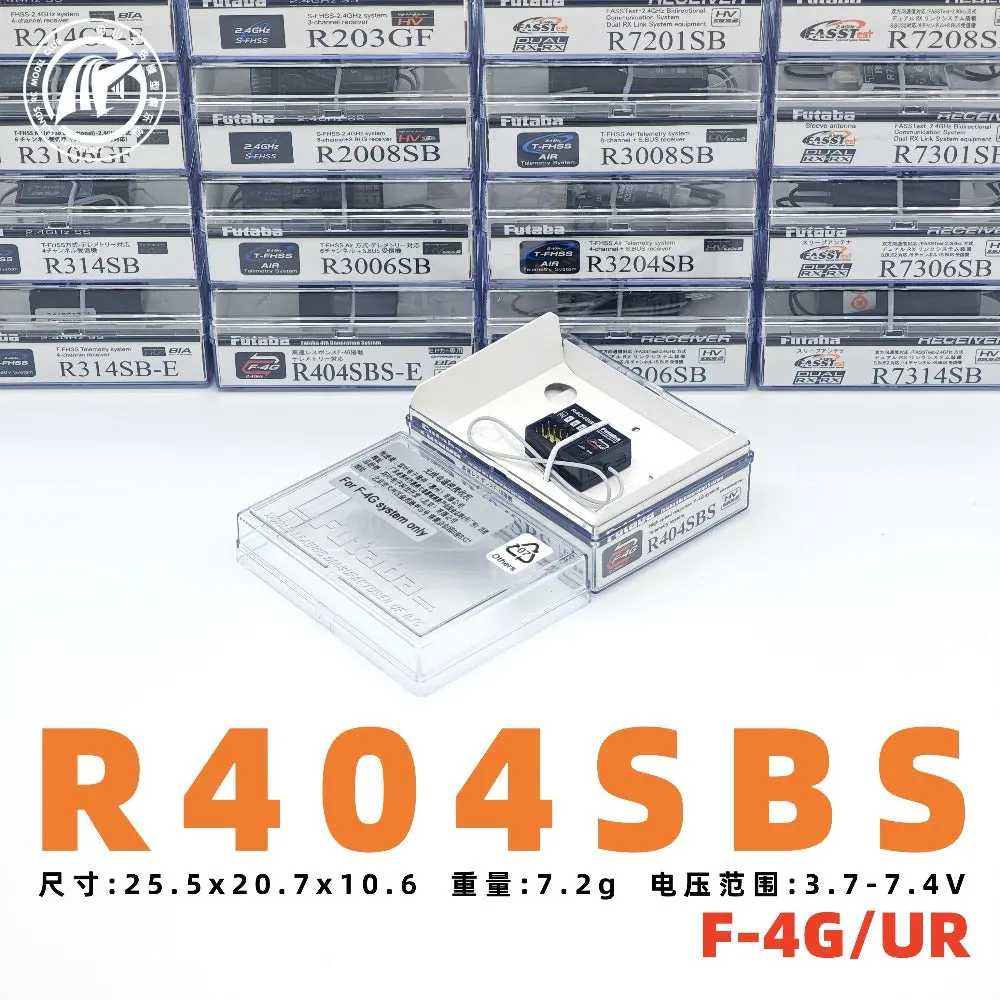 Futaba R404sbs/E F-4G Receiver For T10px/T6pv Remote Transmitter 1