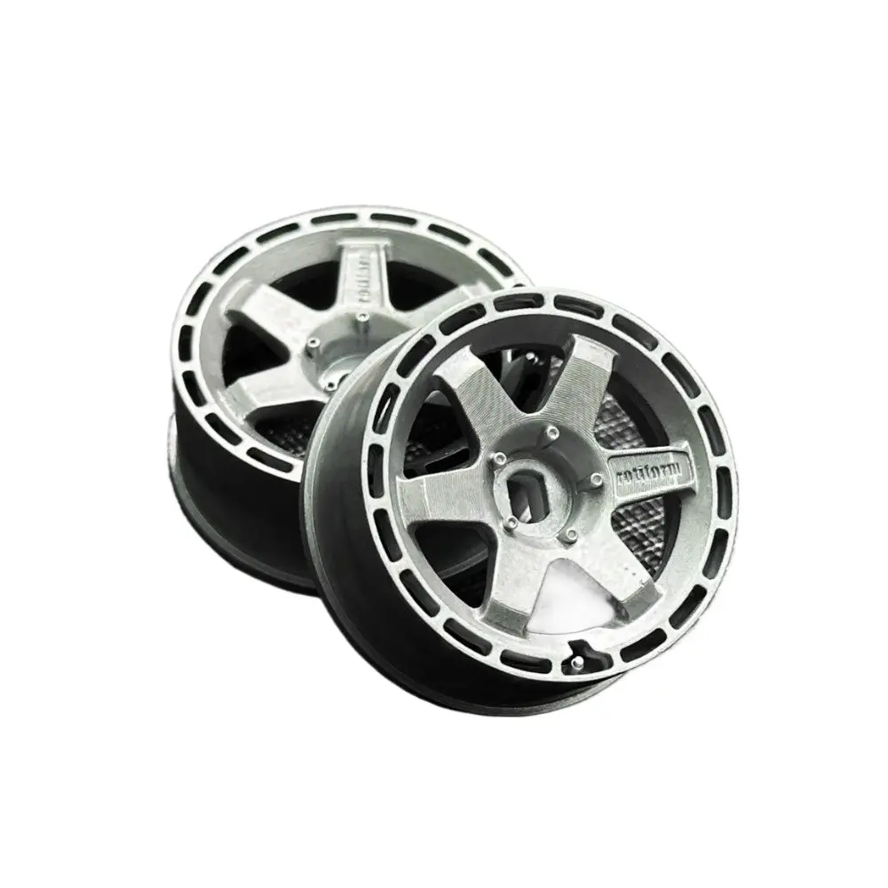 2Pcs 1/24 1/28 Rc Drift Car 3D Print Wheel Hub 22Mm With Mounting Sleeve 1